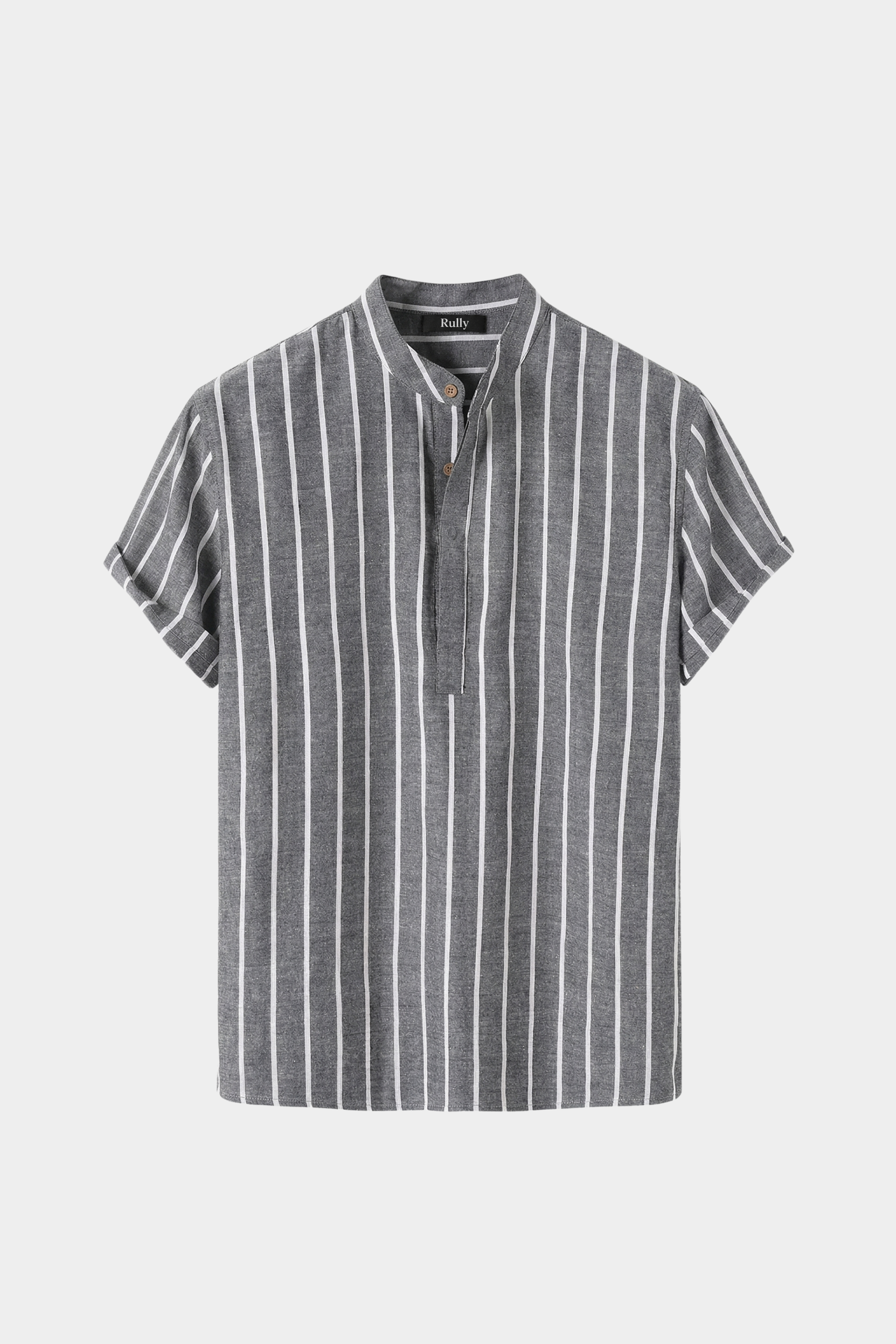Men's Striped Cotton Resort Shirt
