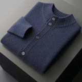 Men’s Cashmere Button Cardigan