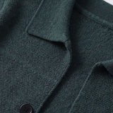 Men's Extra-Fine Merino Wool Button Overshirt