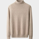 Men's Merino Wool Rollneck Jumper
