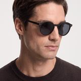 Men’s Sunglasses — The Florence - Black Frame | Dark Grey Lens - Rully Official