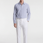 Men’s Lightweight Striped Shirt - Blue/White - Rully Official