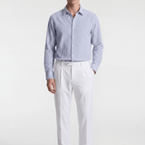 Men’s Lightweight Striped Shirt - Blue/White - Rully Official