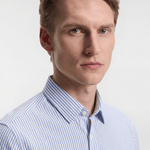 Men’s Lightweight Striped Shirt - Blue/White - Rully Official