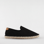 Men's Slip-On Espadrilles - Black - Rully Official