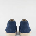 Men's High-Top Suede Loafers - Navy - Rully Official