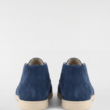Men's High-Top Suede Loafers - Navy - Rully Official