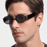 Men’s Sunglasses — Manhattan - Black Frame | Dark Grey Lens - Rully Official