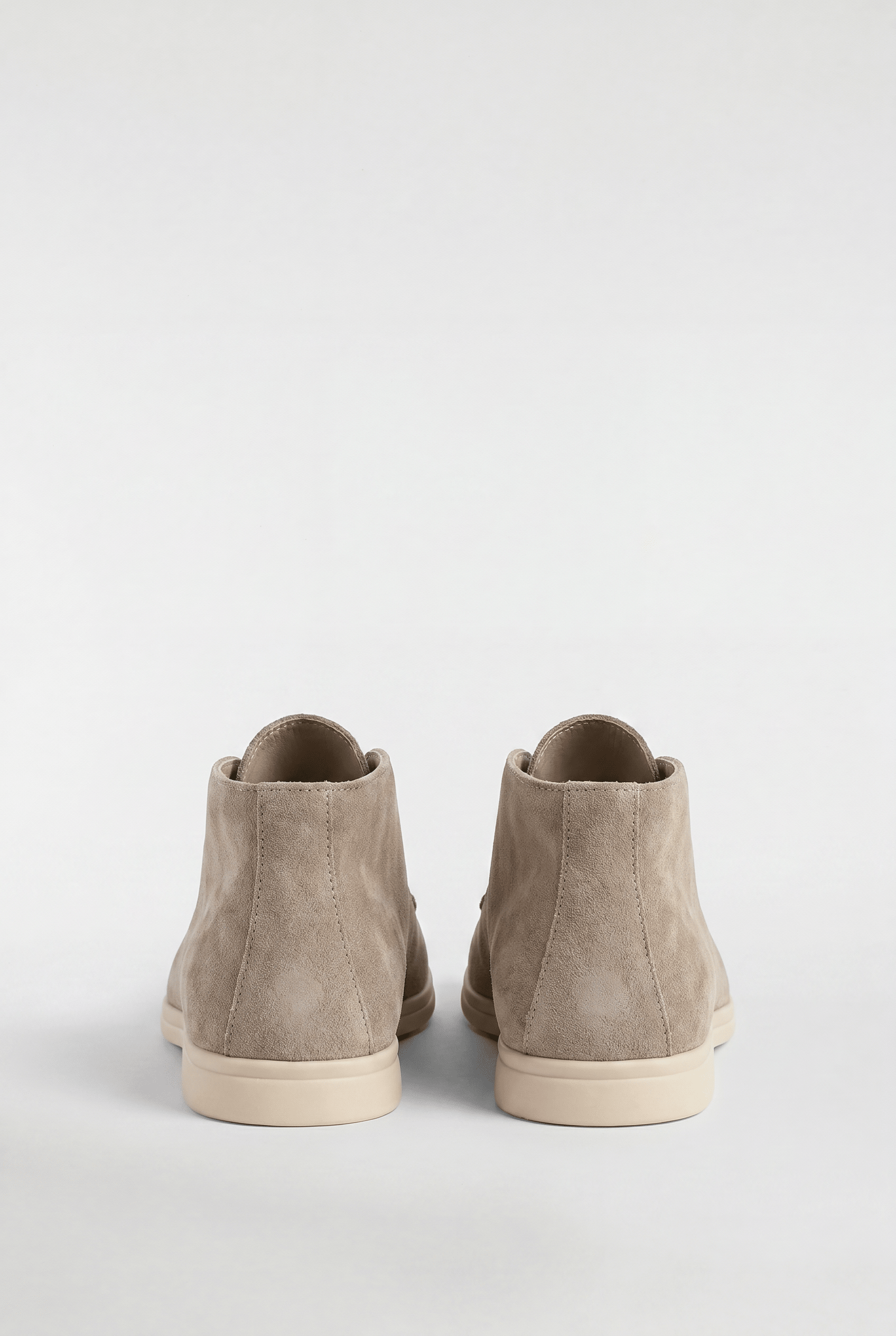 Men's High-Top Suede Loafers - Mocha - Rully Official