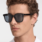 Men’s Sunglasses — Sydney - Black Frame | Dark Grey Lens - Rully Official