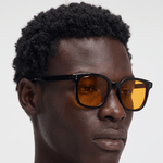 Men’s Sunglasses — Sydney - Black Frame | Yellow Lens - Rully Official