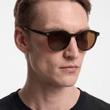 Men’s Sunglasses — Kyoto - Black Frame | Brown Lens - Rully Official