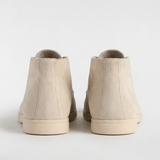 Men's High-Top Suede Loafers - Cream - Rully Official