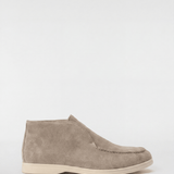 Men's High-Top Suede Loafers - Mocha - Rully Official