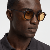 Men’s Sunglasses — Riviera - Black Frame | Yellow Lens - Rully Official